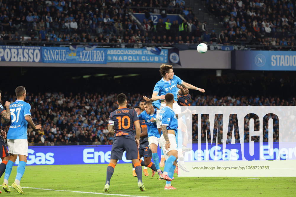Scott McTominay of SSC Napoli During the 2025 26 Italian Serie A football match between SSC Napoli and Internazionale Milano at the Diego Armando Maradona Stadium in Naples on October 25, 2025...Pictured: Napoli ITALIA - ZUMAs236 20251025_aap_s236_044