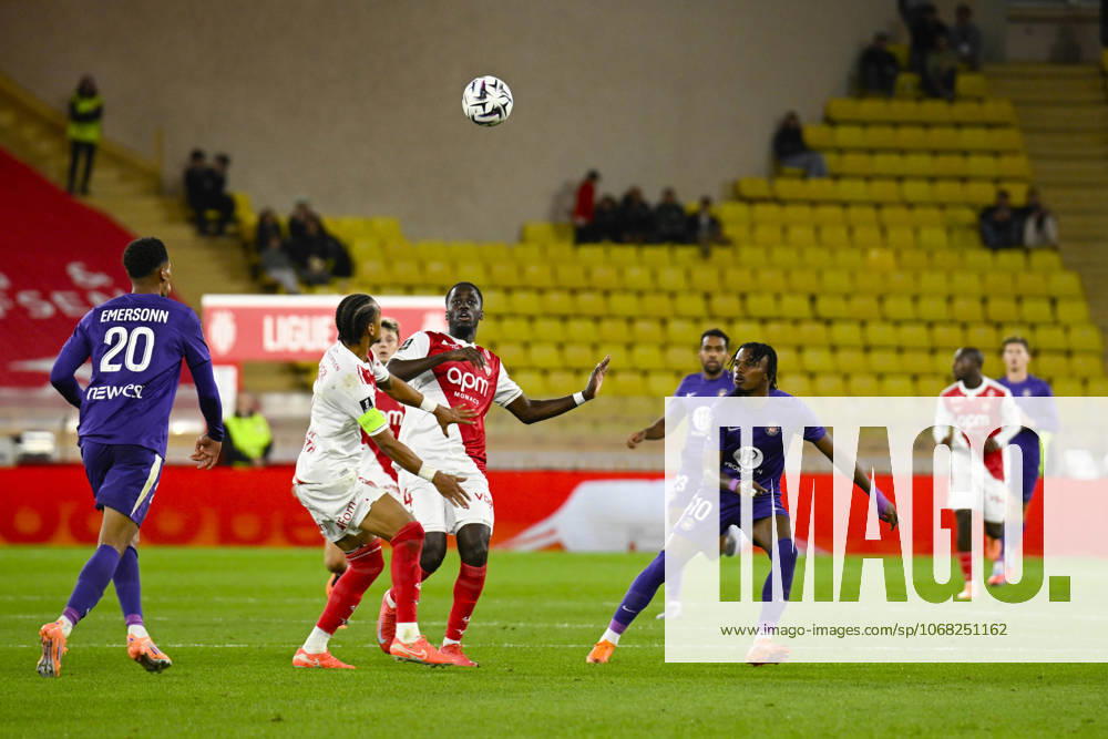 Ligue 1 McDonald s match between AS Monaco and Toulouse FC on October 25, 2025 at the Louis II Stadium in Monaco.