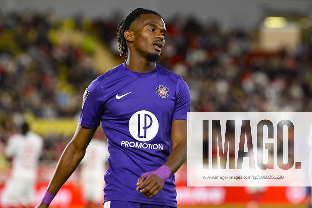 Yann Gboho (TFC) - Ligue 1 McDonald s match between AS Monaco and Toulouse FC on October 25, 2025 at the Louis II Stadium in Monaco.