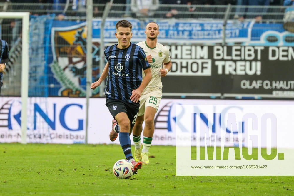Diego Michel SV Waldhof Mannheim, 28 Soccer 3 League, Matchday 12, SV Waldhof Mannheim vs TSV 1860 Munich on 25 10 2025 at Mannheim Carl Benz Stadion , Germany Mannheim Carl Benz Stadion Germany