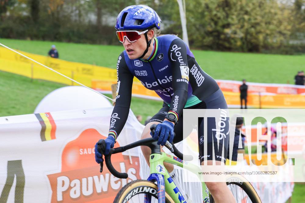 Telenet Superprestige Overijse OVERIJSE, BELGIUM - OCTOBER 26 : Brand Lucinda (NED) of Baloise Glowi Lions in action during the Telenet Superprstige Overijse cyclorcross pictured on October 26, 2025 in Overijse, Belgium, 26 10 2025 Overijse Belgium