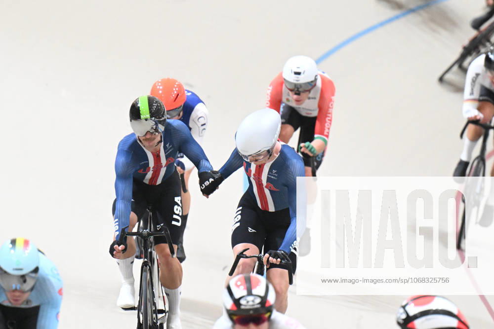 World Championships Elite Track; Giornata 05; 2025, Usa; Moore, Peter; Frislie, Graeme; Santiago Del Cile - Velodromo Penalolen;