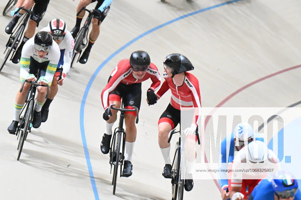 World Championships Elite Track; Giornata 05; 2025, Austria; Kokas, Raphael; Schmidbauer, Maximilian; Santiago Del Cile - Velodromo Penalolen;