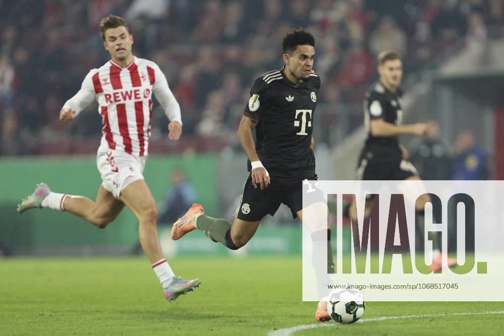 Luis Diaz (FC Bayern München) in Aktion, am Ball, Einzelaktion waehrend des DFB-Pokal Spiels 1.FC Köln v FC Bayern München, RheinEnergieStadion am 29. October 2025 in Köln, Deutschland. (Foto von Oliver Kaelke DeFodi Images) +++ Luis Diaz (FC Bayern München) controls the ball during the DFB-Pokal match between 1.FC Köln v FC Bayern München at RheinEnergieStadion on October 29, 2025 in Cologne, Germany. (Photo by Oliver Kaelke DeFodi Images) (Photo by Oliver Kaelke DeFodi Images) Luis Diaz FC Bayern Munich in action, on the ball, single action during the DFB Pokal match 1 FC Köln v FC Bayern München, RheinEnergieStadion on October 29, 2025 in Cologne, Germany Photo by Oliver Kaelke DeFodi Images Luis Diaz FC Bayern München controls the ball during the DFB Pokal match between 1 FC Köln v FC Bayern München at RheinEnergieStadion on October 29, 2025 in Cologne, Germany Photo by Oliver Kaelke DeFodi Images Photo by Oliver Kaelke DeFodi Images
