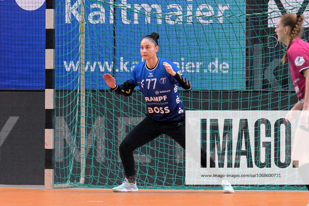 Sara Suba TusSies Metzingen, 77 in goal TusSies Metzingen vs Buxtehuder SV, Handball, Alsco HBF, 7 League Matchday, Season 2025 2026, 01 11 2025 TusSies Metzingen vs Buxtehuder SV, Handball, Alsco HBF, 7 League Matchday, Season 2025 2026, 01 11 2025 Tuebingen