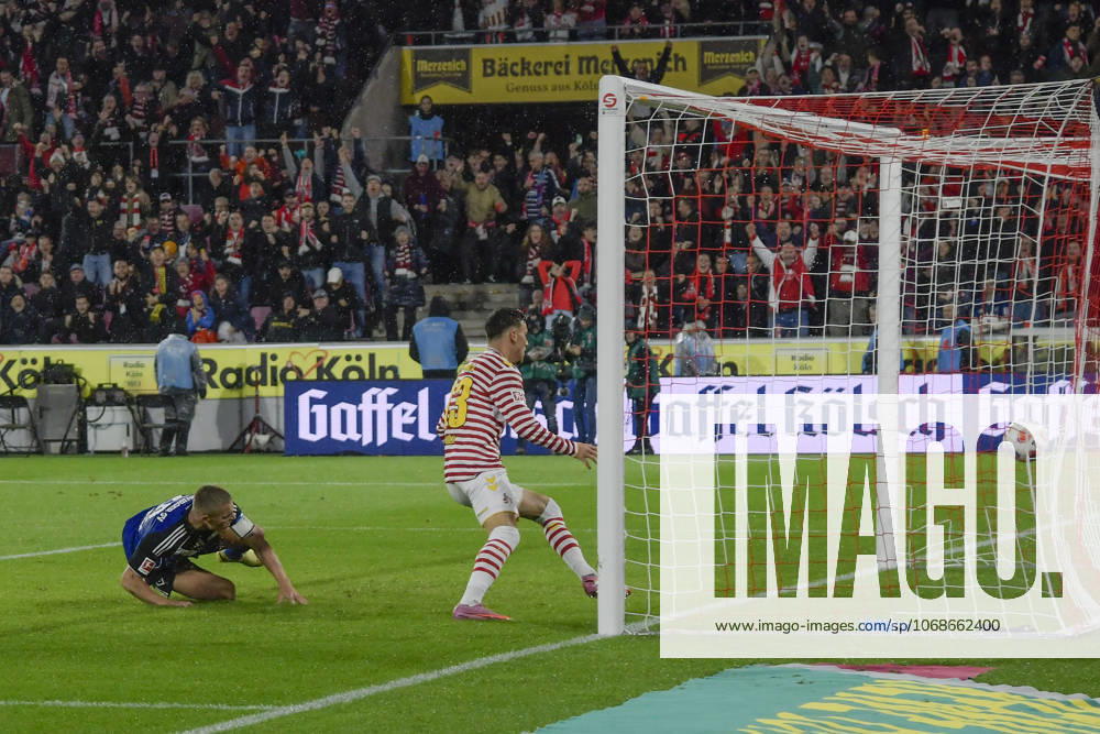 Said El Mala Koeln 13 scores the goal for 3 1 02 11 2025 Soccer 1 FC Koeln vs Hamburger SV, Rheinenergiestadion, Koeln, DFB DFL REGULATIONS PROHIBIT ANY USE OF PHOTOGRAPHS AS IMAGE SEQUENCES AND OR QUASI VIDEO