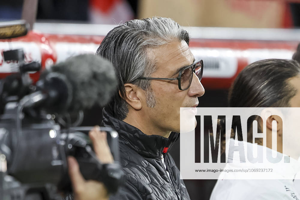 Murat Yakin Switzerland, Coach before kick-off , Switzerland, FIFA, World Cup Qualification Europe, Group B , Switzerland vs Sweden, 15 11 2025, Stade de Geneve, Geneva, Switzerland Geneva Stade de Geneve Canton of Geneva Switzerland