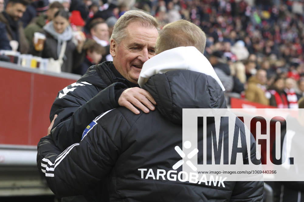 Coach Petrik Sander 1 FC Magdeburg and coach Markus Anfang Fortuna Duesseldorf greet each other during the 2 Bundesliga match between Fortuna Düsseldorf and 1 FC Magdeburg, Merkur Spiel Arena on November 22, 2025 in Düsseldorf, Germany, Germany Photo by Oliver Kaelke DeFodi Images Coach Petrik Sander 1 FC Magdeburg and Coach Markus Anfang Fortuna Duesseldorf meet up during the 2 Bundesliga match between Fortuna Düsseldorf and 1 FC Magdeburg at Merkur Spiel Arena on November 22, 2025 in Düsseldorf, Germany Photo by Oliver Kaelke DeFodi Images Photo by Oliver Kaelke DeFodi Images