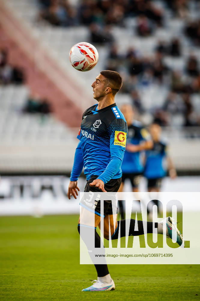 SuperSport HNL, round 15: HNK Hajduk Split v NK Varazdin Vane Jovanov of NK Varazdin during the SuperSport HNL 2025. 2026. round 15 match between HNK Hajduk Split and NK Varazdin at Poljud Stadium in Split, Croatia on November 29, 2025. ZvonimirxBarisin PIXSELL