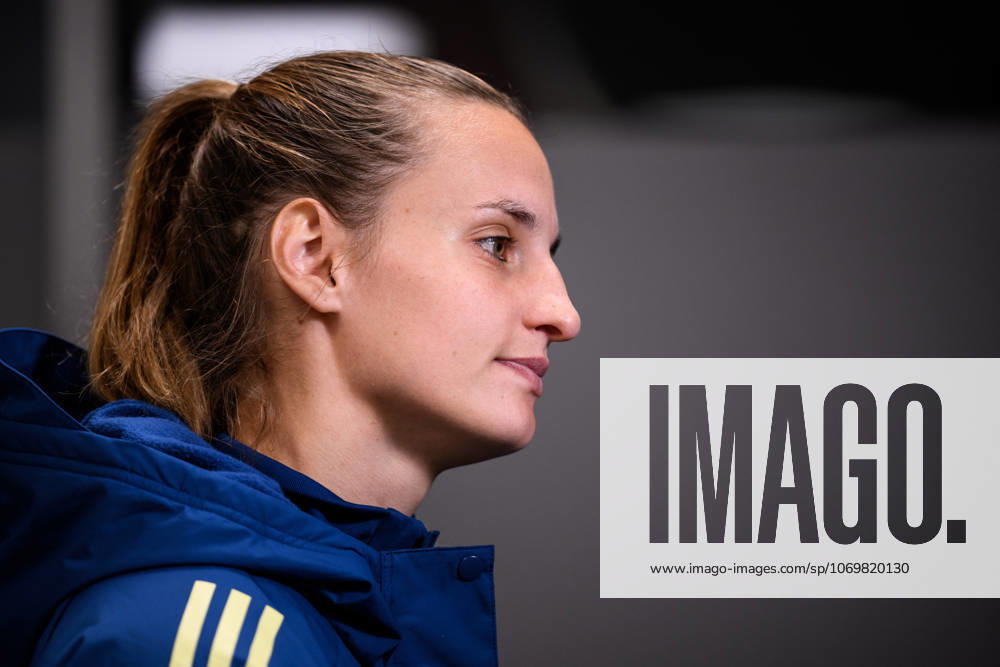Nathalie Björn of the Swedish women s national football team in the mixed zone after a training session on December 1, 2025 in Stockholm Photo Jesper Zerman BILDBYRAN kod JZ JZ0652 fotboll football soccer fotball nations league uefa womens nations league träning practice training sverige sweden dam bbeng