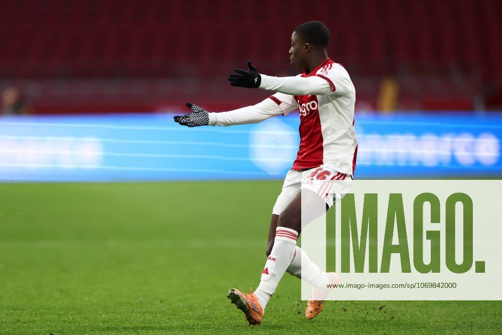 , JohanCruyff Arena , season 2025 2026 , Dutch Eredivisie Football , match between Ajax and FC Groningen (replay) , Picture shows , Ajax player Pharell Nash Ajax - Groningen (replay) x32313308x