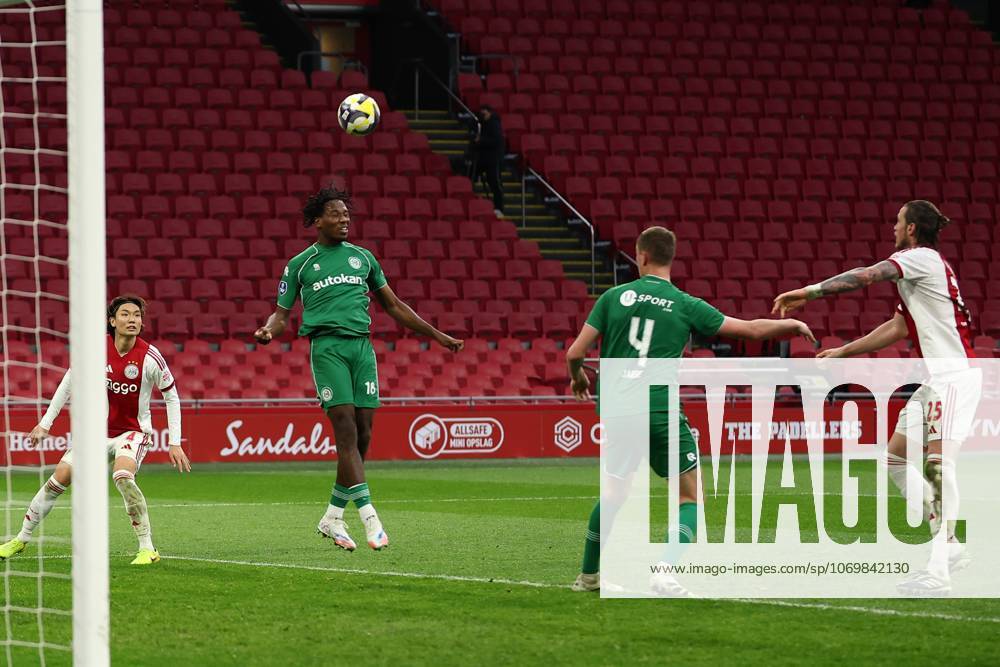, JohanCruyff Arena , season 2025 2026 , Dutch Eredivisie Football , match between Ajax and FC Groningen (replay) , Picture shows , FC Groningen player Elvis van der Laan Ajax - Groningen (replay) x32313311x