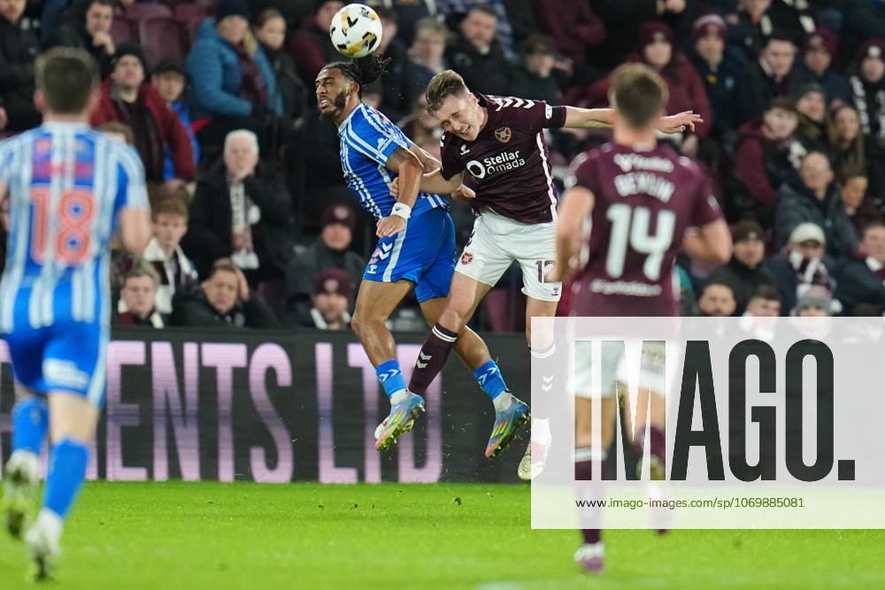 Christian Borchgrevink of Heart of Midlothian Heart of Midlothian v Kilmarnock, William Hill Scottish Premiership, Football, Tynecastle Park, Edinburgh, Scotland, UK - 03 Dec 2025Edinburgh Tynecastle Park United Kingdom