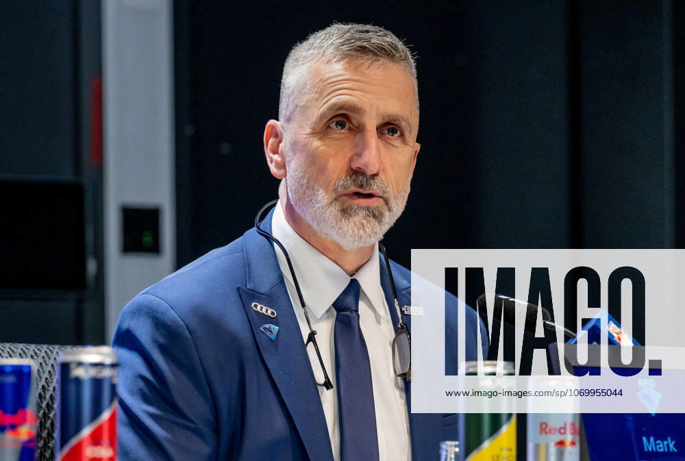 Mark French Head Coach, ERC Ingolstadt at the post-match press conference GER, EHC Red Bull Muenchen vs ERC Ingolstadt, Ice Hockey, DEL, Matchday 25, Season 2025 2026, 05 12 2025 GER, EHC Red Bull Muenchen vs ERC Ingolstadt, Ice Hockey, DEL, Matchday 25, Season 2025 2026, 05 12 2025 Muenchen