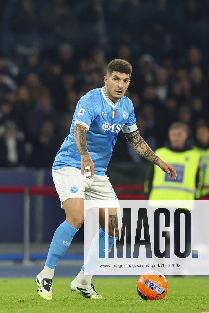 Napolis Giovanni Di Lorenzo during the Serie A soccer match between Napoli and Juventus at the Diego Armando Maradona Stadium in Naples, southern italy - Saturday , December 07 , 2025. - Soccer .