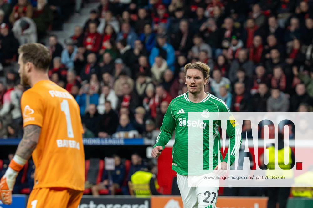 Germany, Football, UEFA Champions League, Matchday 6 2025 2026 Bayer Leverkusen Newcastle United on 10 12 in Leverkusen BayArena Nick Woltemade