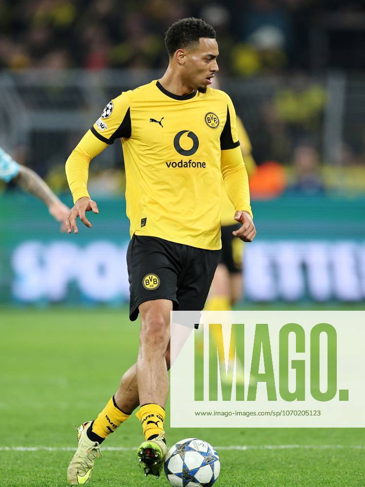 DORTMUND - Felix Nmecha of Borussia Dortmund during the Champions League match between Borussia Dortmund and FK Bodo Glimt at Signal Iduna Park on December 10, 2025, in Dortmund, Germany. ANP Hollandse Hoogte Bart Stoutjesdijk UEFA Champions League 2025 26 ANPxSportx StoutjesdijkxIVx 544582717 originalFilename: 544582717