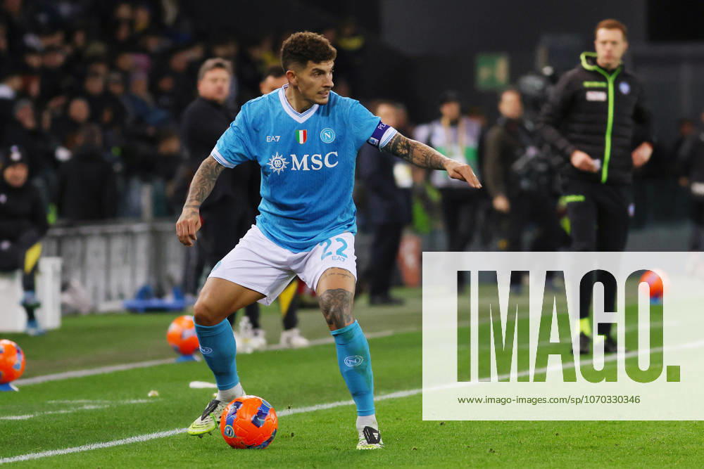 Napolis Giovanni Di Lorenzo during the Serie A soccer match between Udinese and Napoli at the Bluenergy Stadium in Udine, north east Italy - Sunday, December 14,2025 - soccer