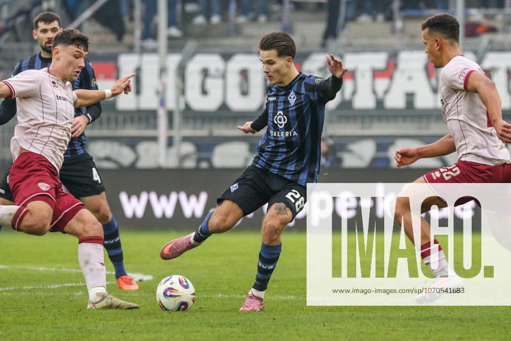 Diego Michel SV Waldhof Mannheim, 28 Soccer 3 League, Matchday 19, SV Waldhof Mannheim vs FC Ingolstadt 04 on 20 12 2025 at Mannheim Carl Benz Stadion , Germany Mannheim Carl Benz Stadion Germany