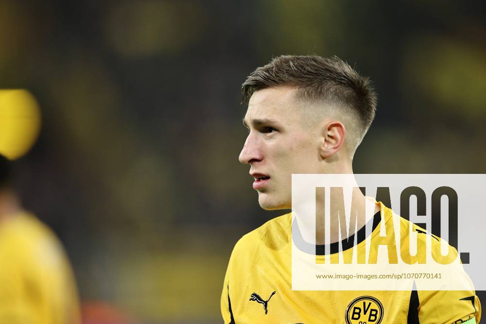 DORTMUND - Nico Schlotterbeck of Borussia Dortmund during the Champions League match between Borussia Dortmund and FK Bodo Glimt at Signal Iduna Park on December 10, 2025, in Dortmund, Germany. ANP Hollandse Hoogte Bart Stoutjesdijk UEFA Champions League 2025 26 ANPxSportx StoutjesdijkxIVx 545963636 originalFilename: 545963636