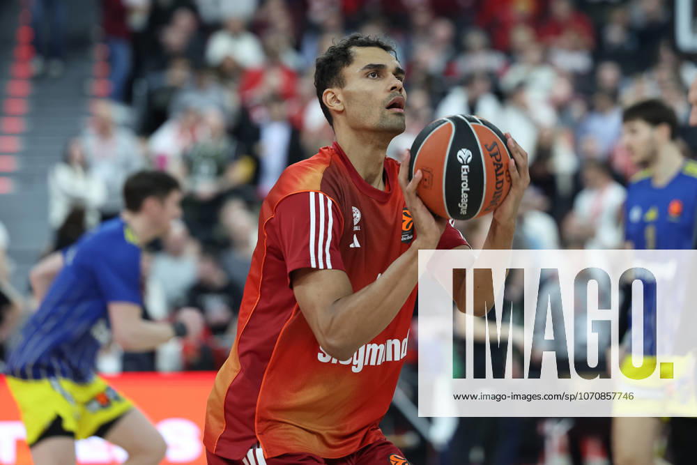 Oscar da Silva FC Bayern Basketball, 01 at half-time warm-up, GER, FC Bayern Basketball vs Maccabi Rapyd Tel Aviv, Basketball, Euroleague, Matchday 19, 2025 2026 season, 02 01 2026, GER, FC Bayern Basketball vs Maccabi Rapyd Tel Aviv, Basketball, Euroleague, Matchday 19, 2025 2026 season, 02 01 2026 Munich