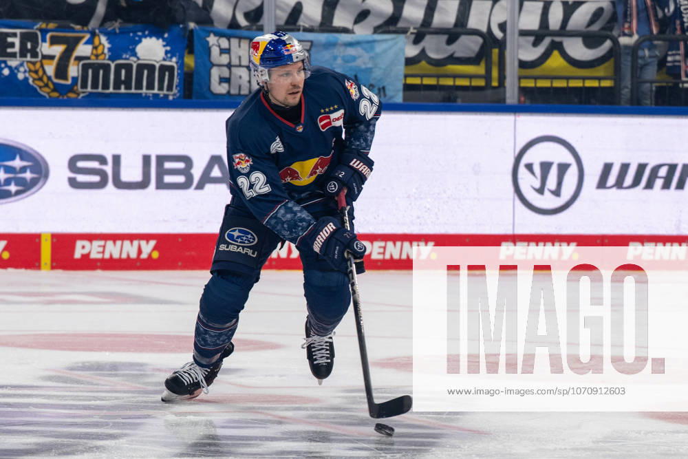 Ville Pokka 22 EHC Red Bull Muenchen , EHC Red Bull Muenchen vs Adler Mannheim, PENNY DEL, Main Round, Matchday 36, 04 01 2026 Muenchen Bayern Germany