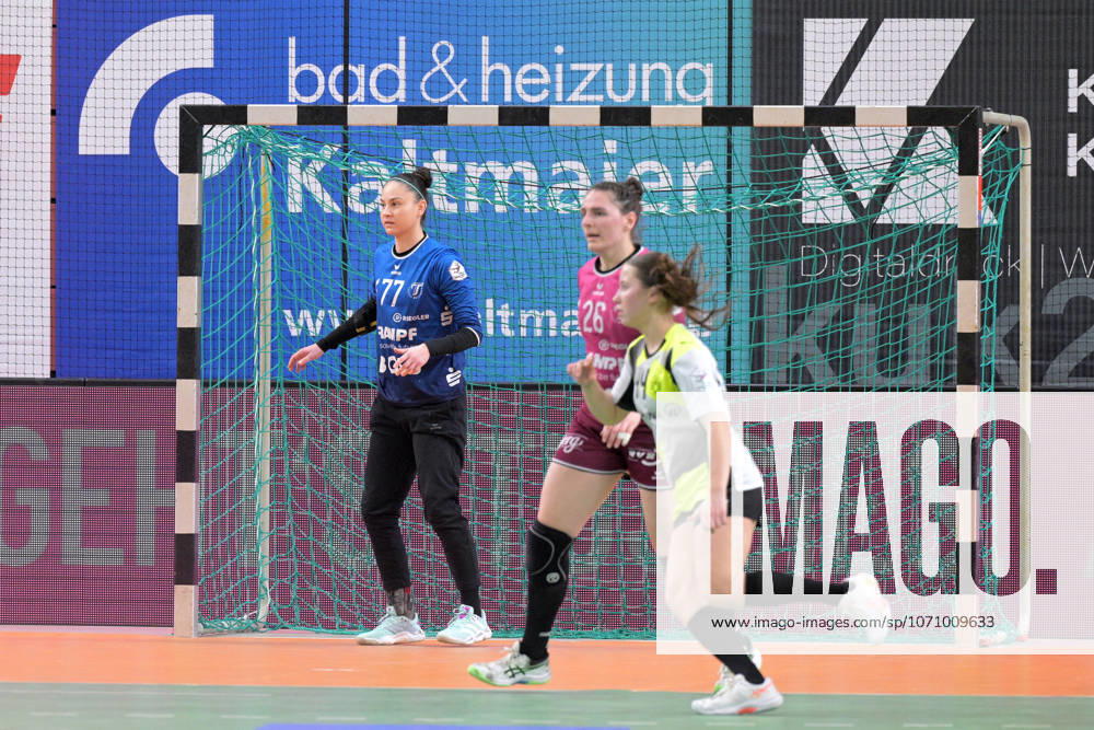 Sara Suba TusSies Metzingen, 77 in goal TusSies Metzingen vs BVB Borussia Dortmund Handball, Handball, Alsco HBF, 12 League Matchday, Season 2025 2026, 07 01 2026 TusSies Metzingen vs BVB Borussia Dortmund Handball, Handball, Alsco HBF, 12 League Matchday, Season 2025 2026, 07 01 2026 Tuebingen