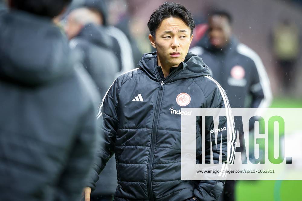 Keita Kosugi 26 Eintracht Frankfurt , Eintracht Frankfurt vs Borussia Dortmund, Football, Men, Bundesliga, Season 2025 2026, First round, Matchday 16, 09 01 2026 DFB regulations prohibit any use of photographs as image sequences and or quasi video Dortmund Hessen Germany