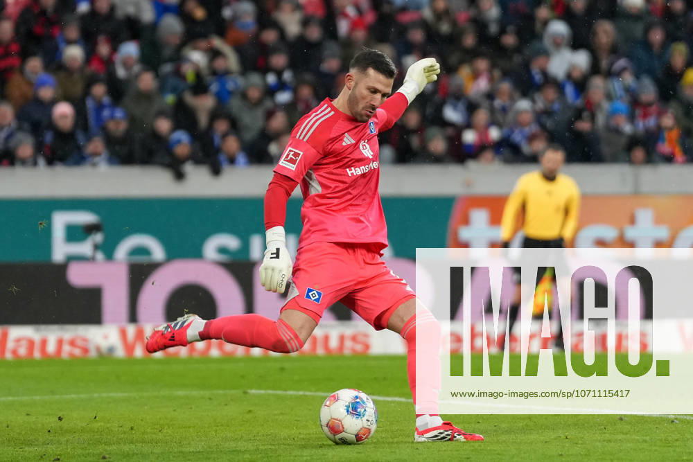 Daniel Heuer Fernandes Hamburger SV, 01 on the ball , Germany, Football, 1 Bundesliga, Matchday 16, 2025 2026, SC Freiburg vs Hamburger SV, 10 01 2026, Europa Park Stadion, Freiburg, Germany DFL REGULATIONS PROHIBIT ANY USE OF PHOTOGRAPHS AS IMAGE SEQUENCES AND OR QUASI VIDEO Freiburg Europa Park Stadion Baden Württemberg Germany
