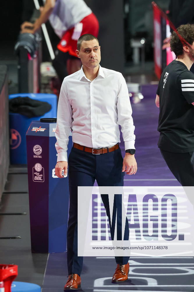 Marko Stankovic Telekom Baskets Bonn, Head Coach before the match, GER, FC Bayern Basketball vs Telekom Baskets Bonn, Basketball, easycredit Basketball Bundesliga, Matchday 15, Season 2025 2026, 11 01 2026, GER, FC Bayern Basketball vs Telekom Baskets Bonn, Basketball, easycredit Basketball Bundesliga, Matchday 15, Season 2025 2026, 11 01 2026 Muenchen