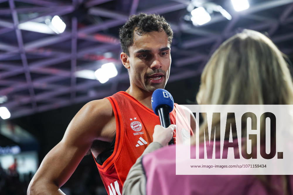 Oscar da Silva FC Bayern Basketball, 01 in post-match interview, GER, FC Bayern Basketball vs Telekom Baskets Bonn, Basketball, easycredit Basketball Bundesliga, Matchday 15, Season 2025 2026, 11 01 2026, GER, FC Bayern Basketball vs Telekom Baskets Bonn, Basketball, easycredit Basketball Bundesliga, Matchday 15, Season 2025 2026, 11 01 2026 Muenchen