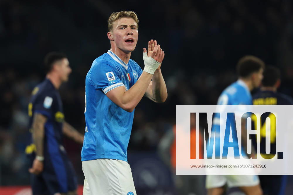 Napolis Rasmus Hojlund during the Serie A soccer match between Napoli and Parma at the Diego Armando Maradona Stadium in Naples, southern italy - Wednesday , January 14 , 2026. - Soccer .