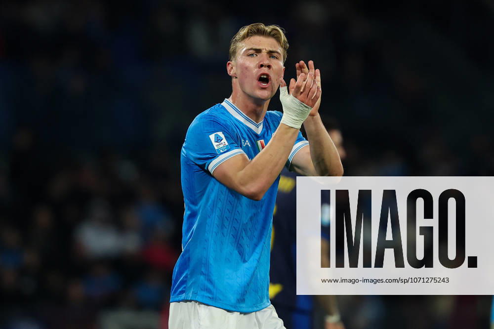 Napolis Rasmus Hojlund during the Serie A soccer match between Napoli and Parma at the Diego Armando Maradona Stadium in Naples, southern italy - Wednesday , January 14 , 2026. - Soccer .