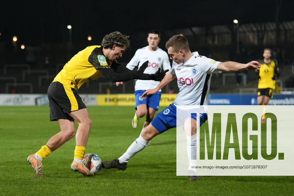 Season 2025 2026 20 Matchday Regionalliga West at Stadion Rote Erde, Dortmund, Germany BV Borussia Dortmund U23 Sportfreunde Lotte Babis Charalampos Drakas BVB