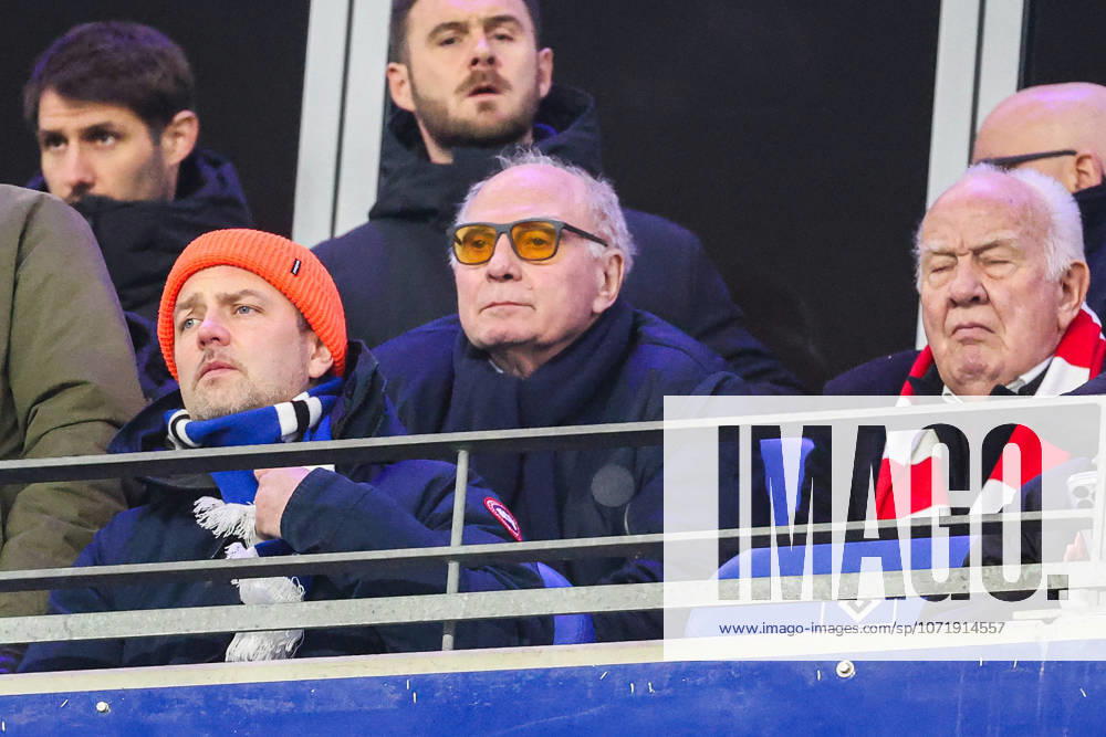 1 Bundesliga Hamburger SV FC Bayern Munich on 31 01 2026 at the Volksparkstadion in Hamburg Honorary President Honorary President Uli Hoeneß Hoeness Bayern Munich MH