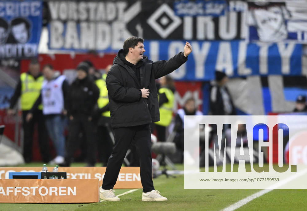 Coach Coach Merlin Polzin Hamburger SV HSV on the sidelines Gesture Gesture 1 FC Heidenheim 1846 FCH vs Hamburger SV HSV 07 02 2026 DFL REGULATIONS PROHIBIT ANY USE OF PHOTOGRAPHS AS IMAGE SEQUENCES AND OR QUASI VIDEO 1 FC Heidenheim 1846 FCH vs Hamburger SV HSV