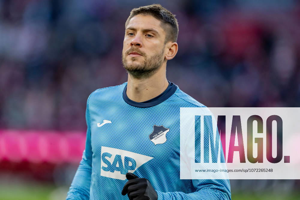Andrej Kramaric TSG 1899 Hoffenheim, 27 at warm-up GER, FC Bayern Muenchen vs TSG 1899 Hoffenheim, Soccer, Bundesliga, Matchday 21, Season 2025 2026, 08 02 2026 GER, FC Bayern Muenchen vs TSG 1899 Hoffenheim, Football, Bundesliga, Matchday 21, Season 2025 2026, 08 02 2026 Muenchen