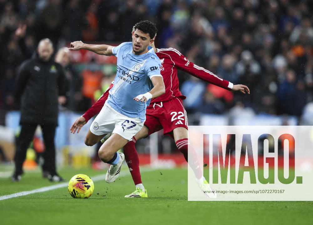 Liverpool v Manchester City, FA Premier League 08.02.26 Liverpool v Manchester City, FA Premier League Bradley Ormesher The Times Hugo Ekitiké of Liverpool and Matheus Nunes of Manchester City