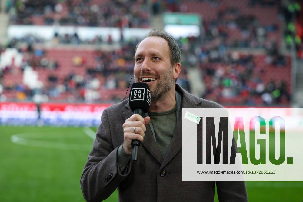 Interview with Finance Director Michael Stroell FC Augsburg, FC Augsburg vs 1 FC Heidenheim, Football, 1 Bundesliga, 22 Matchday, 15 02 2026 DFB regulations prohibit any use of photographs as image sequences and or quasi video Augsburg Bayern Germany