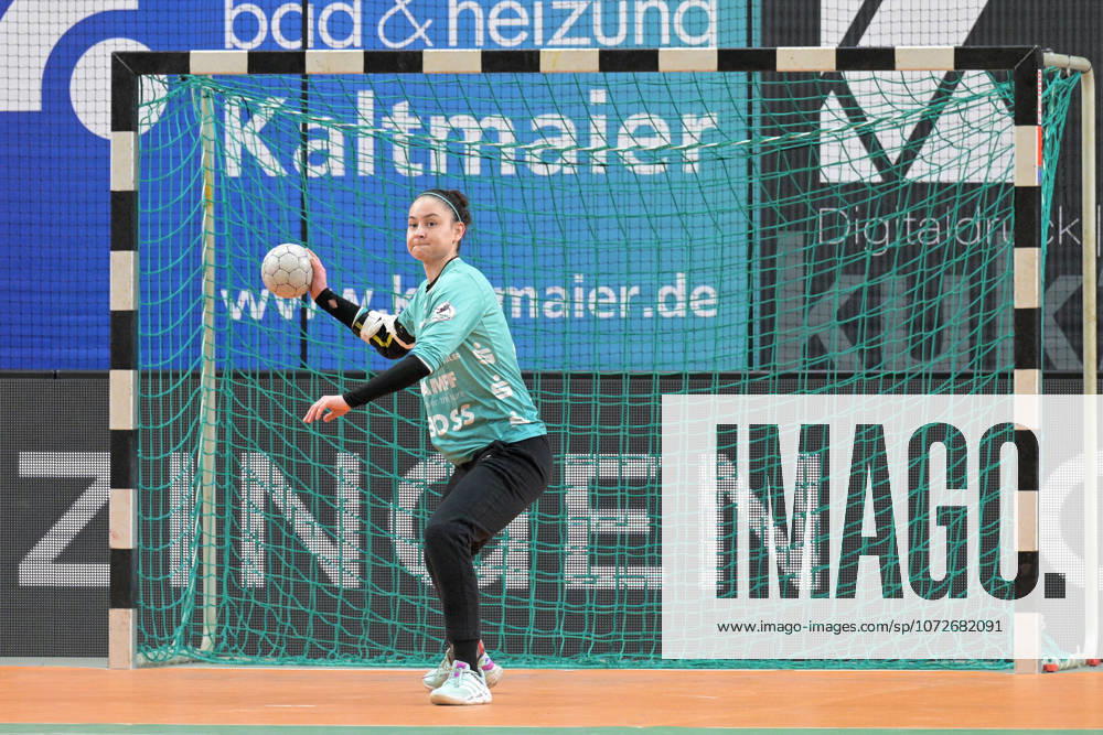 Sara Suba TusSies Metzingen, 77 in goal TusSies Metzingen vs SV Union Halle Neustadt, Handball, Alsco HBF, 17 League Matchday, Season 2025 2026, 15 02 2026 TusSies Metzingen vs SV Union Halle Neustadt, Handball, Alsco HBF, 17 League Matchday, Season 2025 2026, 15 02 2026 Tuebingen