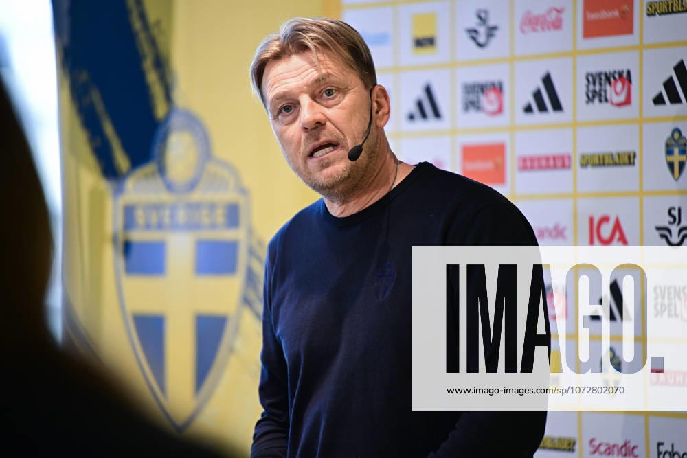 STOCKHOLM, SWEDEN 20260218 Swedish national team captain Tony Gustavsson during the Swedish Football Association s press conference where the women s squad for the World Cup qualifiers is presented STOCKHOLM SWEDEN