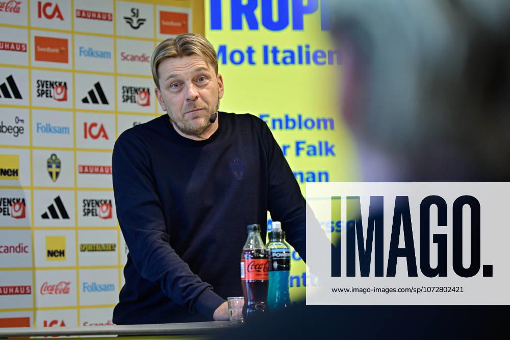 STOCKHOLM, SWEDEN 20260218 Swedish national team captain Tony Gustavsson during the Swedish Football Association s press conference where the women s squad for the World Cup qualifiers is presented STOCKHOLM SWEDEN