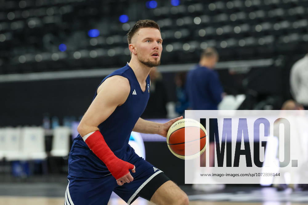 Martin Hermannsson Alba Berlin, 15 , GER, Alba Berlin, Training, Basketball, BBL Pokal, BMW TOP FOUR, Season 2025 2026, 20 02 2026, GER, Alba Berlin, Training, Basketball, BBL Pokal, BMW TOP FOUR, Season 2025 2026, 20 02 2026 Muenchen