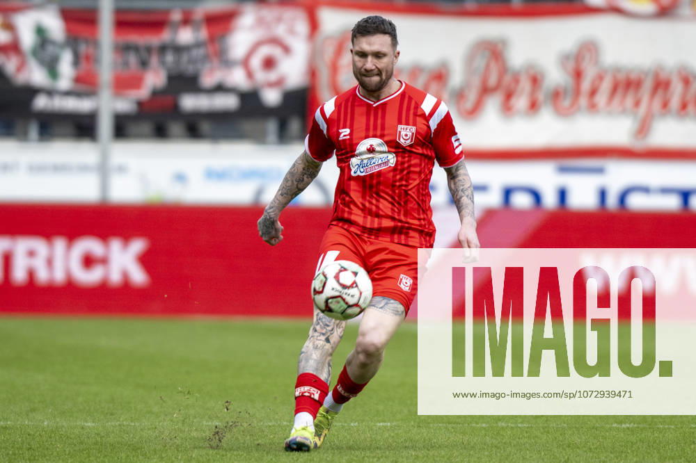 Regionalliga Nordost Season 25 26 Hallescher FC vs Greifswalder FC Halle, Germany February 21, 2026 In the picture Jan Löhmannsröben Loehmannsroeben Halle Halle Saale Leuna Chemie Stadion Sachsen Anhalt Germany