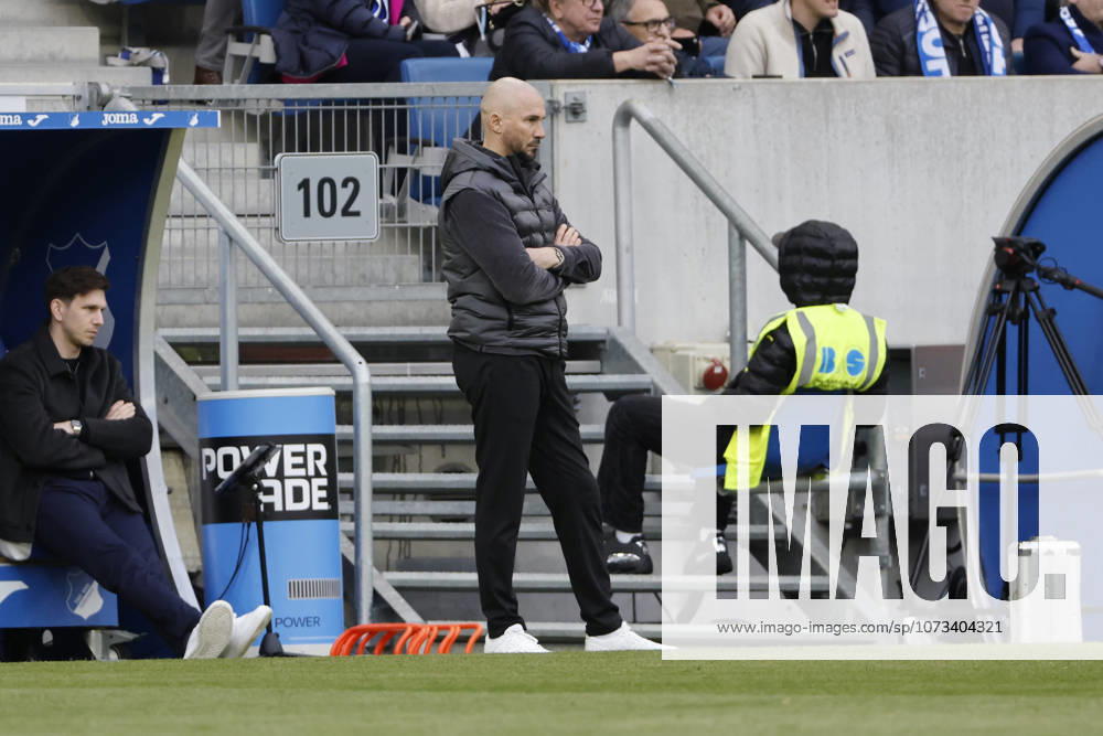 Christian Ilzer TSG Hoffenheim, Coach , Germany, Soccer, 1 Bundesliga, 24 Matchday, 2025 2026, TSG Hoffenheim vs FC St Pauli, 28 02 2026, Sinsheim PreZero Arena Germany