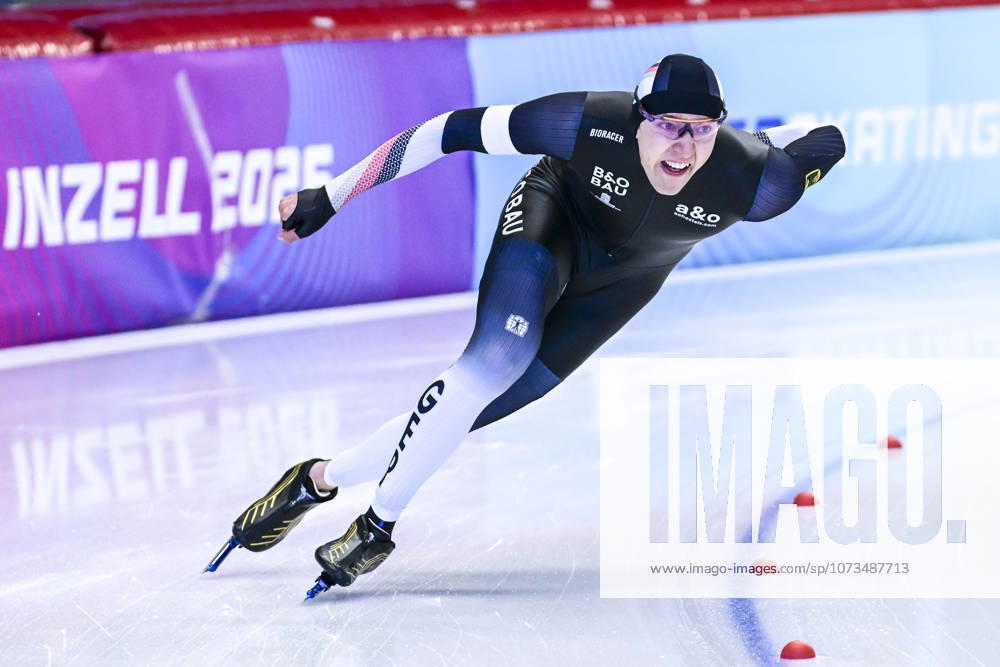 SPEED SKATING Finn SONNEKALB GER at the ISU Speed Skating Junior World Championships in Inzell over 1 000m men on 28 02 2026, Germany, Upper Bavaria, Traunstein Inzell Max Aicher Arena Upper Bavaria Germany