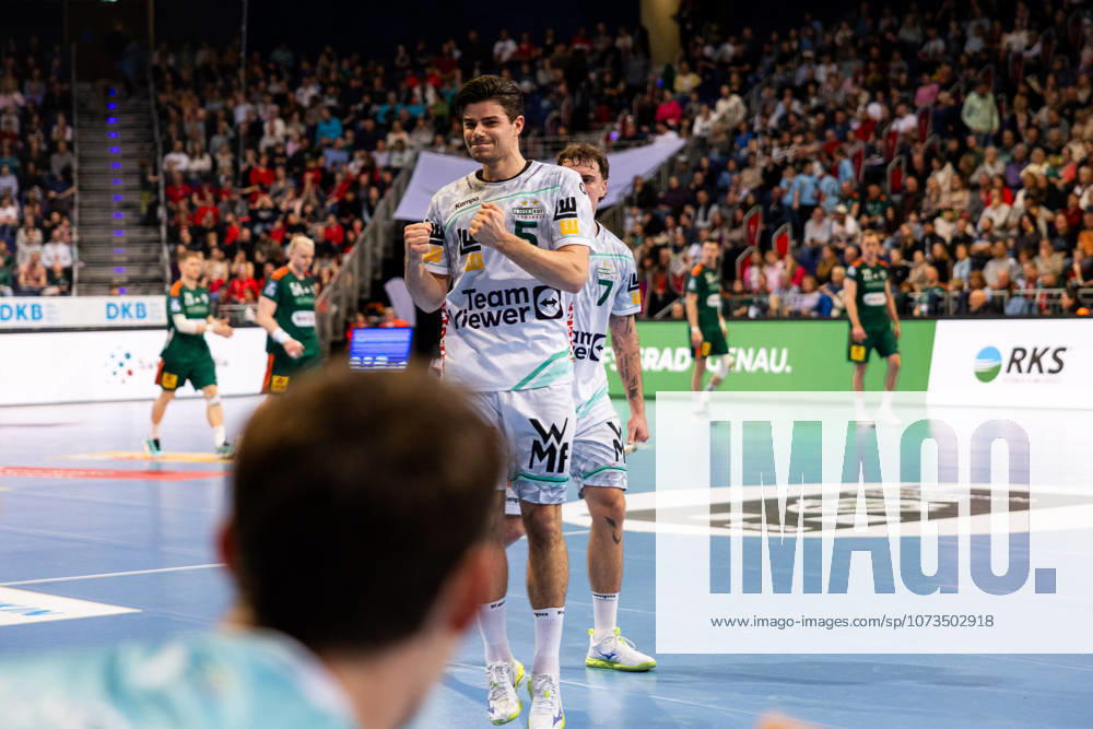 Rutger TEN VELDE FRISCH AUF Goeppingen, 05 jubilation, joy, passion, success, emotion, enthusiasm, positive emotions GER, TSV Hannover Burgdorf vs FRISCH AUF Goeppingen, Handball, Bundesliga, Matchday 23, Season 2025 2026, 01 03 2026, GER, TSV Hannover Burgdorf vs FRISCH AUF Goeppingen, Handball, Bundesliga, Matchday 23, Season 2025 2026, 01 03 2026, Hannover
