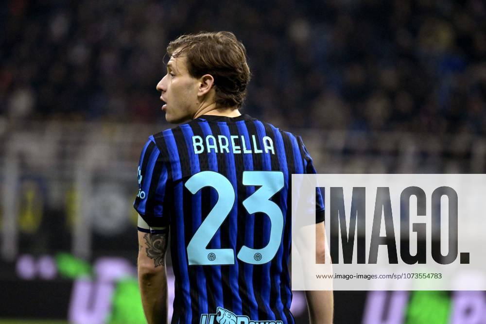 Foto IPP Paolo Bona Milano 28 02 2026 Campionato Serie A di Calcio stagione 2025 2026 partita Inter-Genoa Nella foto Nicolo Barella Italy Photo Press Worldwide Copyright italy ITALY