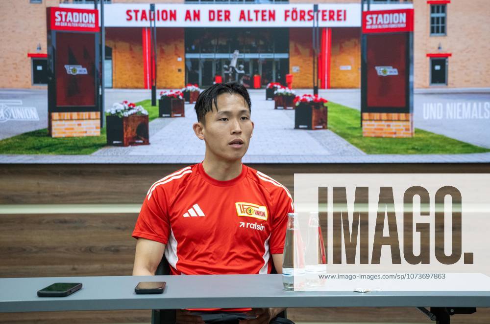 Soccer, Men, Season 2025 2026, 1 Bundesliga, 1 FC Union Berlin, Media round with Woo Yeong Jeong Wooyeong, 1 FC Union Berlin , 05 03 2026,