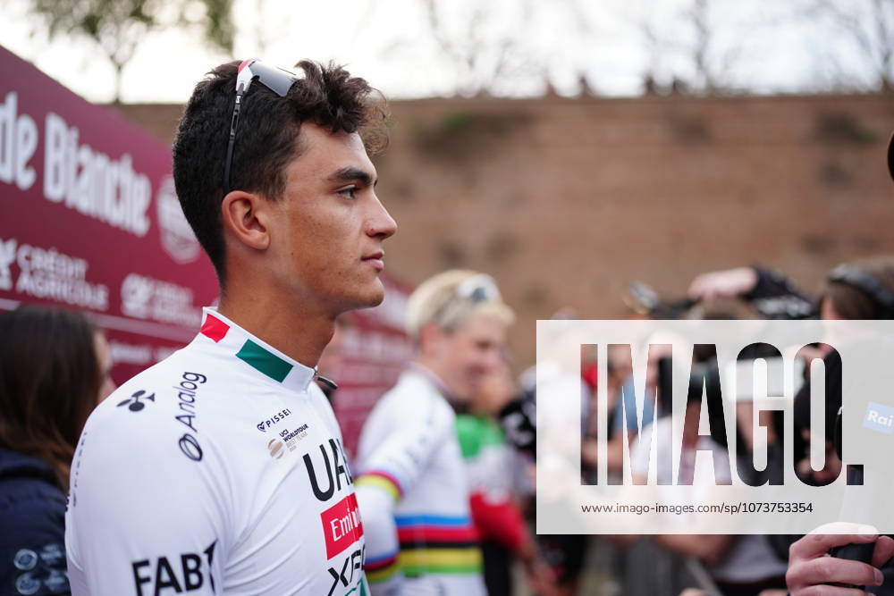 UAE TEAM EMIRATES XRG during the team presentation of the Strade Bianche e Strade Bianche Women cycling race in Siena - Tuscany - Italy - Friday, March 6 2026. - cycling